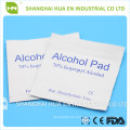 Non-Woven 70% lsopropyl 1ply 3cmx3cm Alkohol-Pad